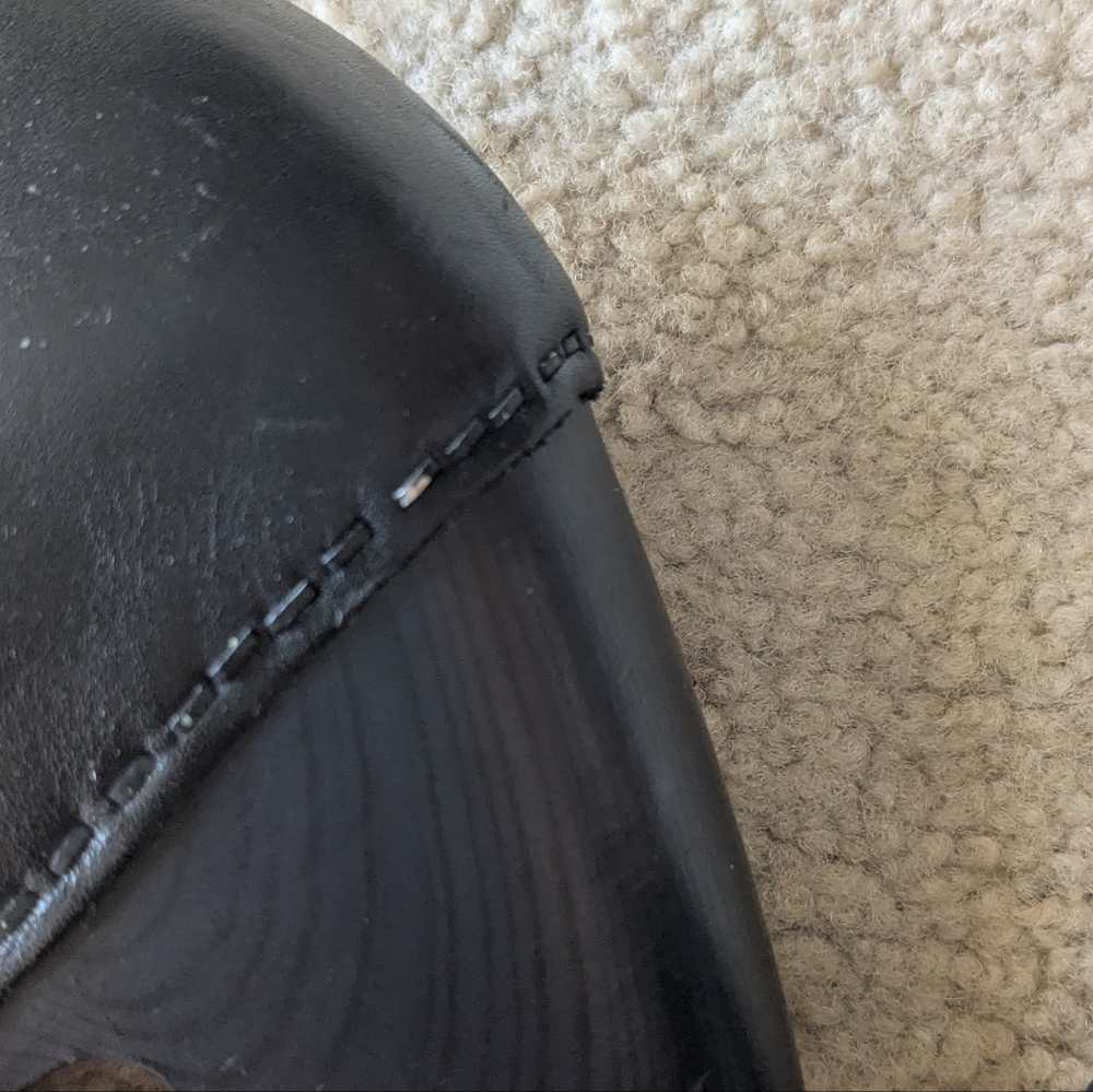 Dansko Black Leather Clogs - Picture 3 of 8